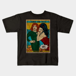 Jinkx And Dela Vintage Fan Art Kids T-Shirt